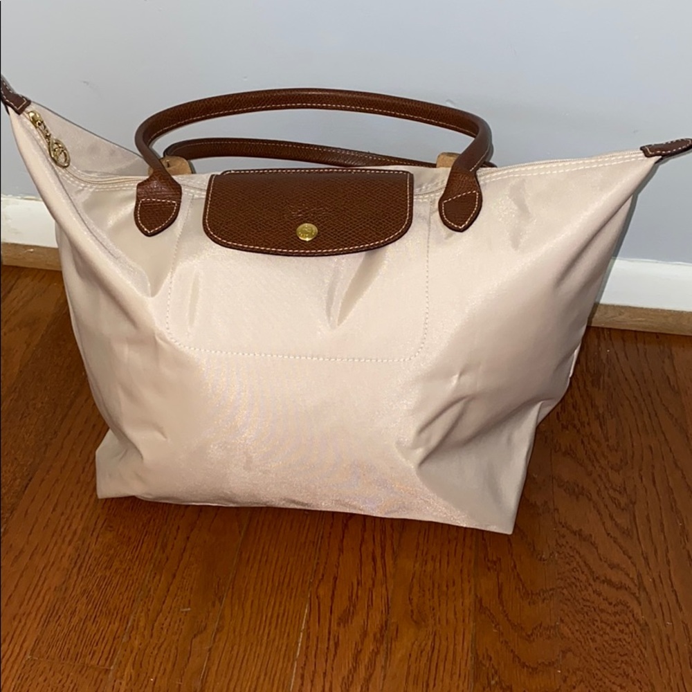 Small Le Pliage nylon shoulder tote Longchamp.